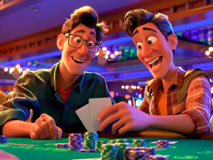 Antarmuka turnamen Texas Poker di akasia899